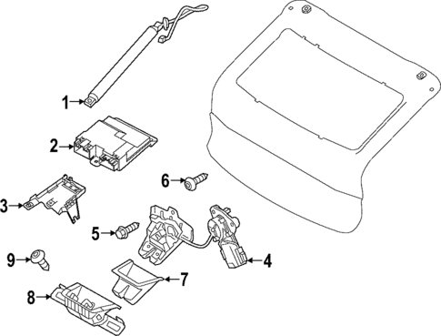 Lock & Hardware for 2025 Volvo XC60 #14
