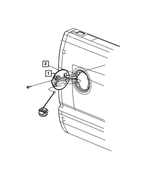 55364067AA - Labels: Fuel Label for Dodge: Ram 1500, Ram 2500, Ram 3500 | Ram: 1500, 2500, 3500 Image