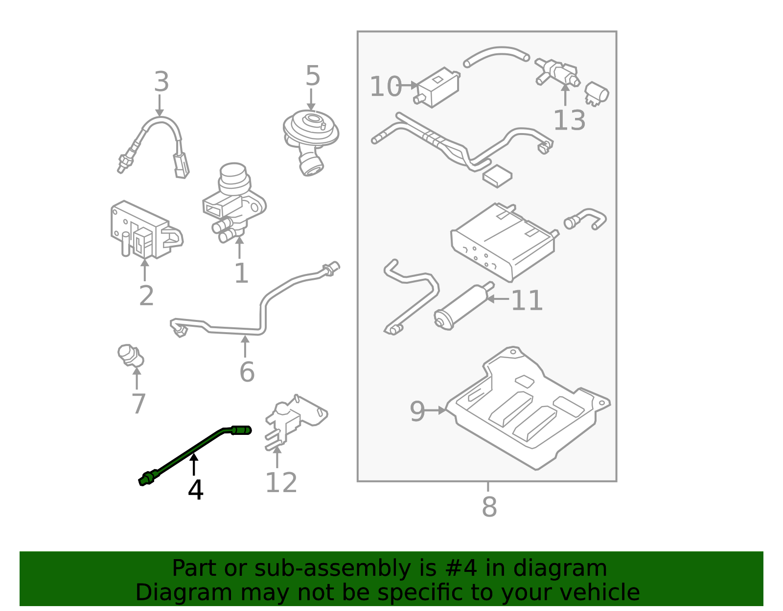 DY-1401 - Sensor Exhaust Gas Oxygen | Ford Parts Direct