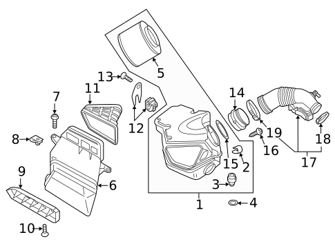 Air Intake for 2014 Audi S5 #1