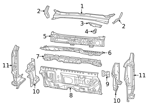 Cowl for 2018 Jeep Renegade #0