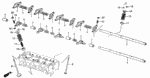 14771ZJ8000 - Engine: RETAINER, VALVE SPRING for Honda Image