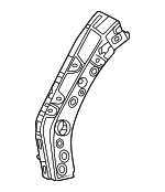 5370730030 - Body: Apron Extension for Toyota Image
