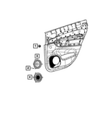 6512499AA - Electrical: Screw, Right for Dodge: Charger Daytona, Durango | Jeep: Cherokee, Grand Cherokee, Grand Cherokee L, Grand Wagoneer, Wagoneer, Wagoneer S | Ram: 1500 Image