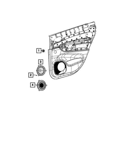 Radio, Antenna, Speakers, DVD, and Video systems for 2025 Dodge Durango #6