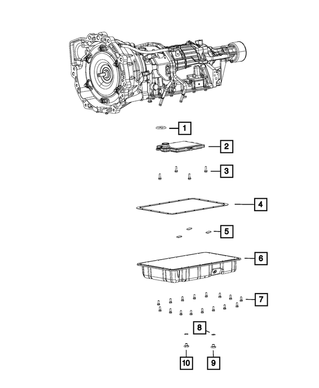 « 68333339AA –  : Carter D`huile Joint pour Mopar Image »