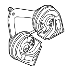 HRN7 - Electrical: Motorcraftâ„¢ Horn for Ford Image