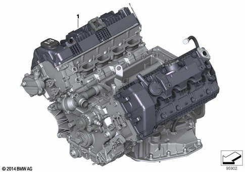 Engine for 2005 BMW X5 4.8is #0
