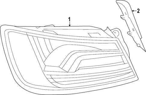 Tail Lamps for 2022 Audi RS3 #0