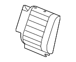 19127659 - Body: Seat Back Cover for Hummer: H2 Image