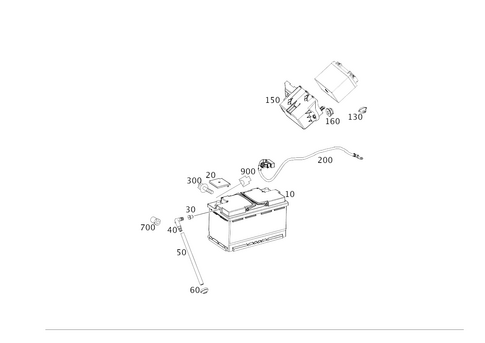 Battery, Starter/Alternator Cable for 2017 Mercedes-Benz B 250e #0
