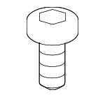 17117536972 - HVAC: Condenser Screw for BMW: 325i, 325xi, 328i, 328i xDrive, 328xi, 330i, 330xi, 335d, 335i, 335i xDrive, 335xi, M3, X3, Z4 Image