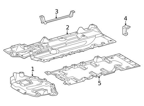 Under Cover & Splash Shields for 2025 Toyota Mirai #0