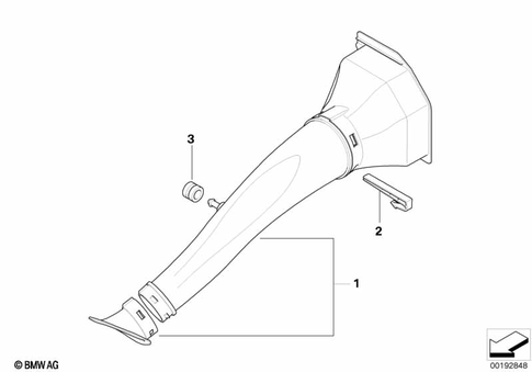 Intake Muffler for 2003 BMW-Motorrad K 1200 S #2