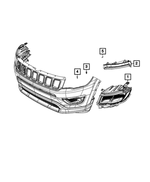 68441586AG - Electrical: Headlamp, Right for Mopar Image