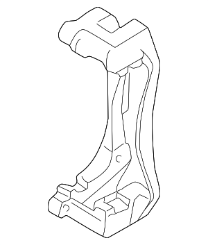 18029829 - Brakes: Front Disc Brake Caliper Bracket for GM Image