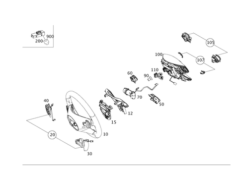 Steering Wheel and Steering Wheel Lock for 2014 Mercedes-Benz E63 AMG #0