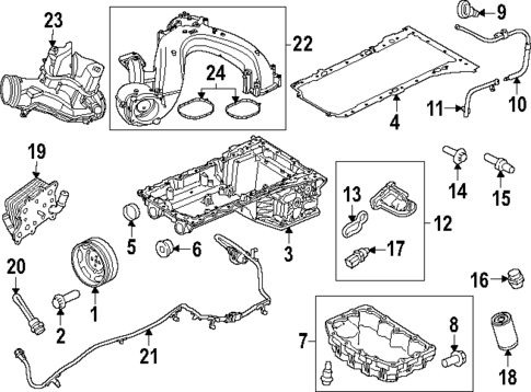Intake for 2024 Ford F-350 Super Duty #0