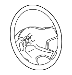 1JA391DVAB - : Steering Wheel for Dodge: Nitro | Jeep: Liberty Image