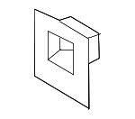 3C18585439B9 - Body: Glove Box Frame Lock Plate for Volkswagen: CC, Passat Image