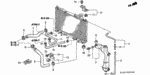 19511P09A01 - Electrical/Exhaust/Heater/Fuel: CLIP, WATER HOSE (TOGO) for Honda Image