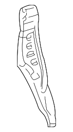 5388208010 - Body: Inner Seal for Toyota: Sienna Image