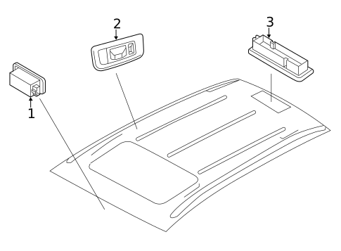 Interior Lamps for 2022 Porsche Cayenne #0