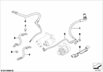 12423420477 - Engine Electrical System: Ground Cable for BMW Image