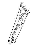 64323TYAA00ZZ - Body: Inner Lock Pillar for Acura Image