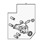 LR139984 - : 2021-2025 Land Rover - Disc Brake Caliper for Land Rover: Discovery Sport, Range Rover Evoque Image
