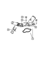 68349251AA - Cooling: Thermostat Housing for Mopar Image image