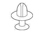 9046707220 - Body: Under Cover Retainer Clip for Toyota Image