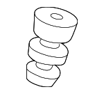 97033310505 - Suspension: Stop for Porsche: Panamera Image