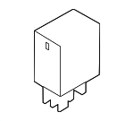 RLY3 - Electrical: Motorcraftâ„¢ Relay for Ford: EcoSport, Edge, Escape, Expedition, Explorer, F-150, F-250 Super Duty, F-350 Super Duty, F-450 Super Duty, Fiesta, Fusion, Mustang, Police Interceptor Sedan, Police Interceptor Utility, Police Responder Hybrid, Ranger, Special Service Police Sedan, SSV Plug-In Hybrid, Taurus, Transit Connect | Lincoln: Continental, MKS, MKT, MKX, MKZ, Nautilus, Navigator | Mercury: Mariner Image