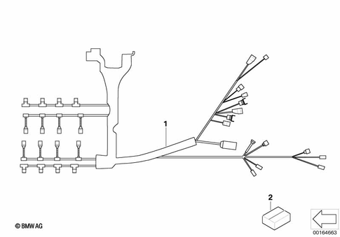 Engine Wiring Harness for 2011 BMW M3 #0