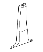 5HP38ZJ8AA - Body: Lower Center Pillar Trim for Ram: Dakota Image