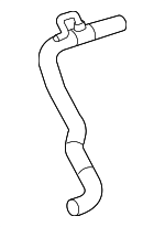 165710P170 - : Radiator Hose | Upper for Toyota: RAV4 Image