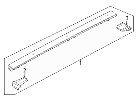 Exterior Trim - Roof for 2023 Kia EV6 #0