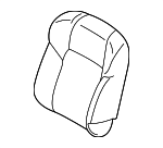 876706RE2A - Body: Seat Back Cover for Nissan: Rogue Image