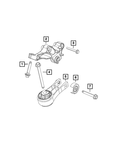 Engine Mounting for 2020 Chrysler Pacifica #0