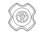 4263812290 - : Center Cap for Toyota: Corolla, Echo, Tercel Image
