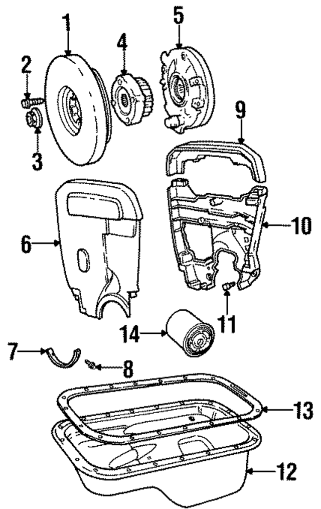 9135561 - : Inner Timing Cover for Volvo Image