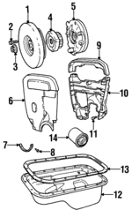 985385 - : Damper Pulley Screw for Volvo: 960, S90, V90 Image