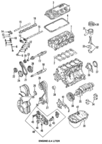 MD188068 - Engine: Cylinder Head for Mitsubishi Image