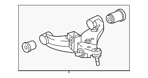 4806960080 - Suspension: Lower Control Arm for Toyota: 4Runner, Land Cruiser Image