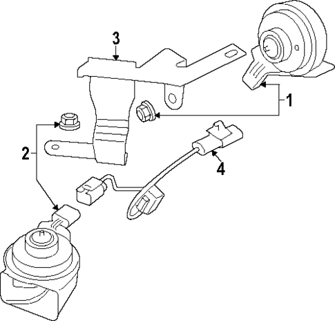 Horn for 2020 Mini Cooper #0
