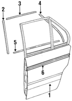 4520944 - Body: Door Shell for Dodge: Omni Image