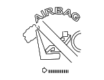 2108171220 - Body: Air Bag Label for MB Vans Image