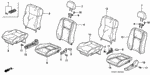 4810SB3000 - Interior/Bumper: C-CLIP SET, TRIM FASTENER (30 PIECES) for Honda Image