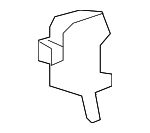 30633852 - Body: Latch for Volvo: C70 Image